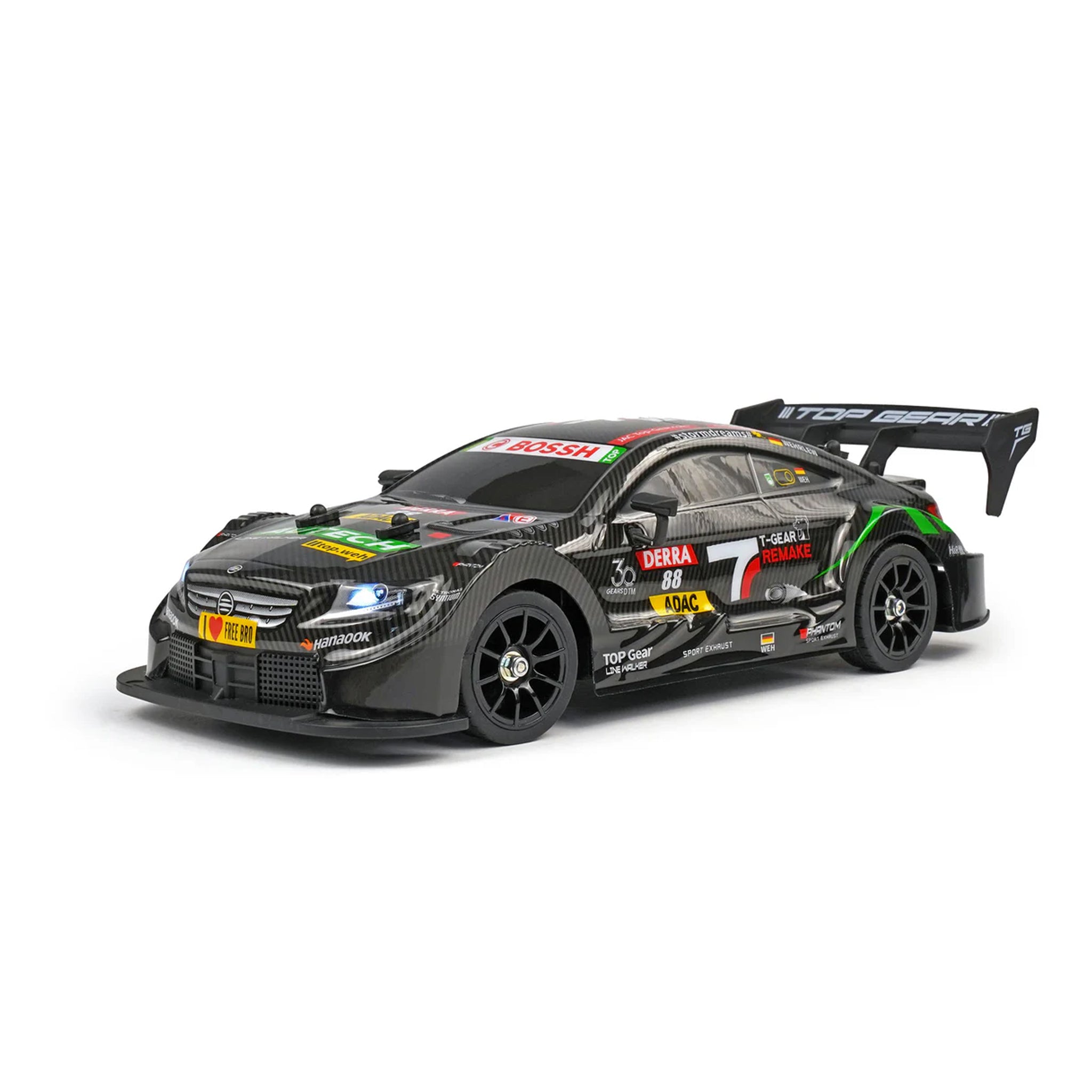 RCG Racing Carbon Benz 1/16 Mini Drift Car - Black