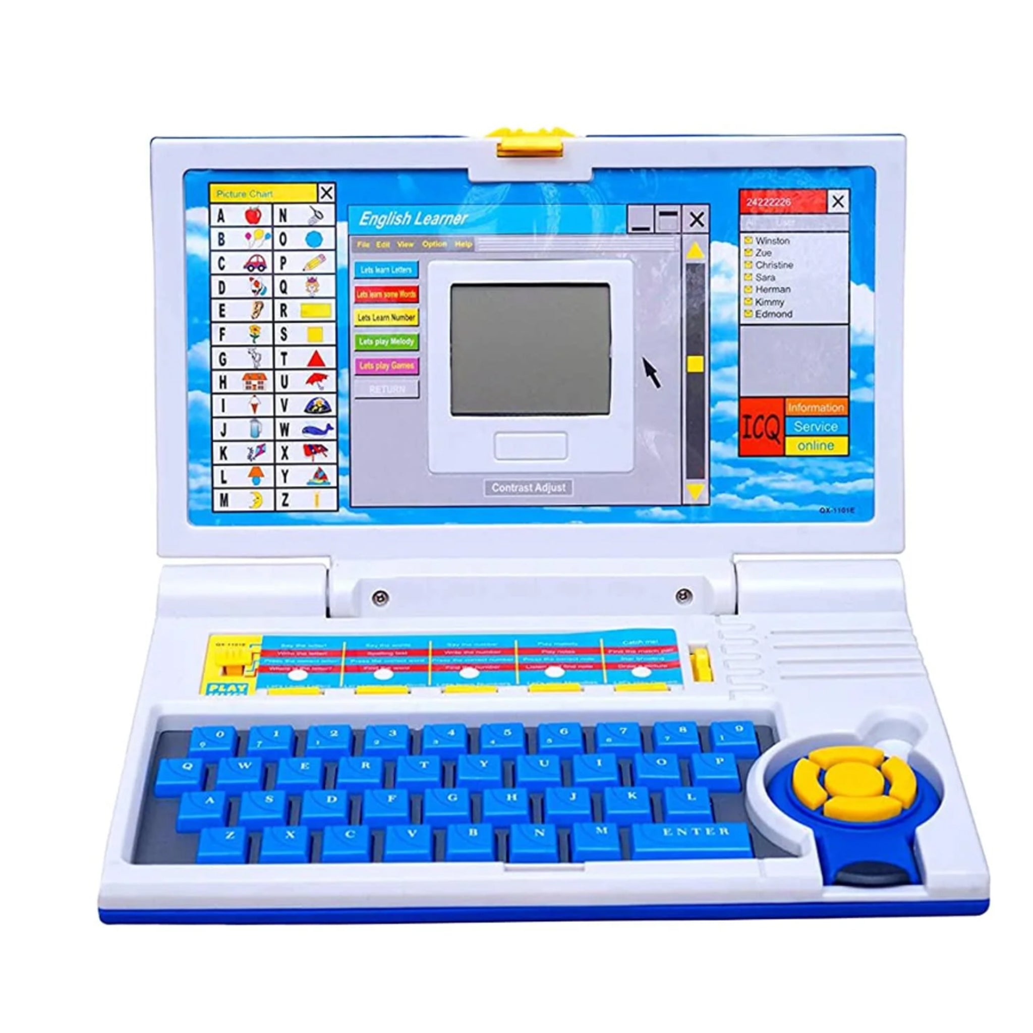 Educational English Educational and Learning Mode Laptop Computer for Kids