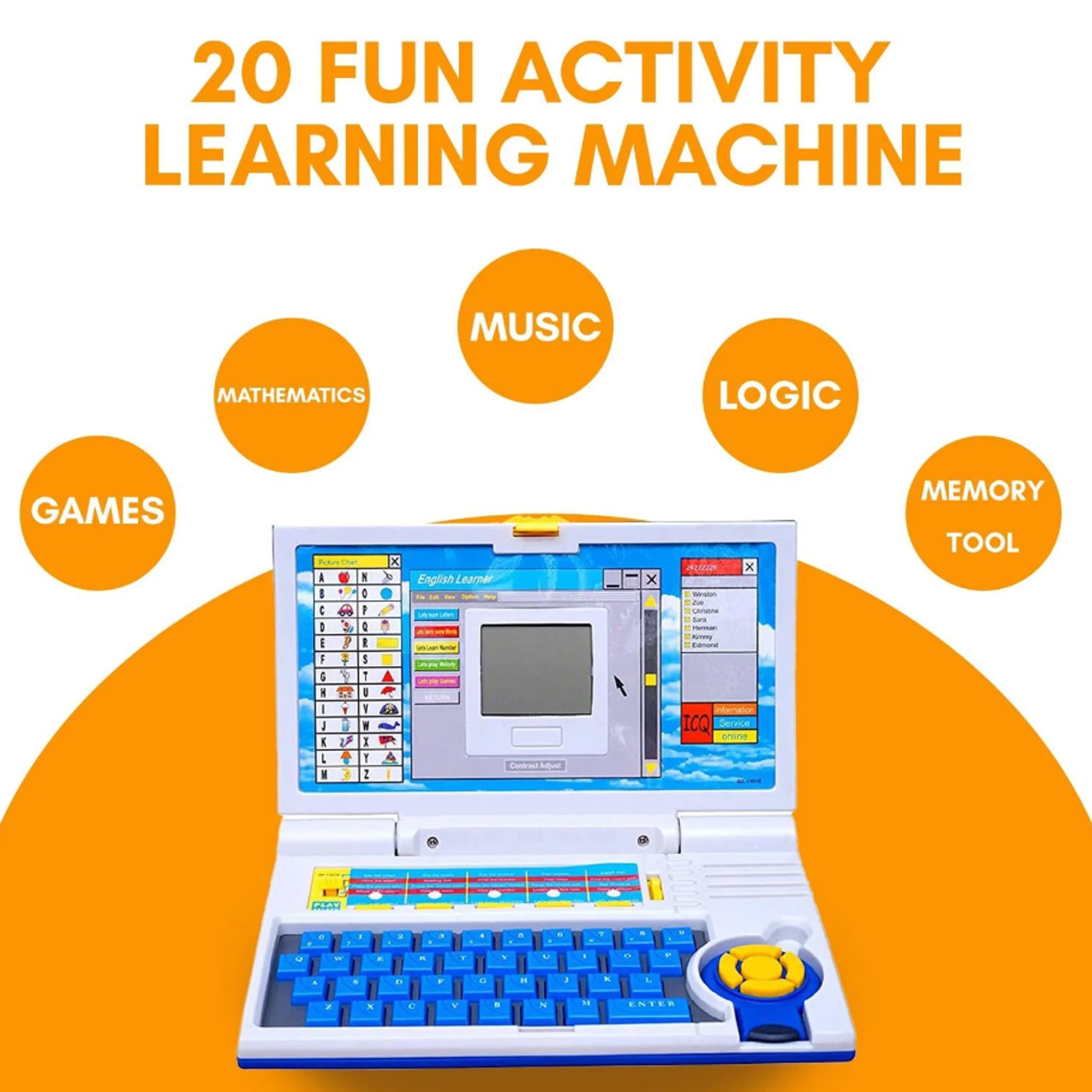 Educational English Educational and Learning Mode Laptop Computer for Kids