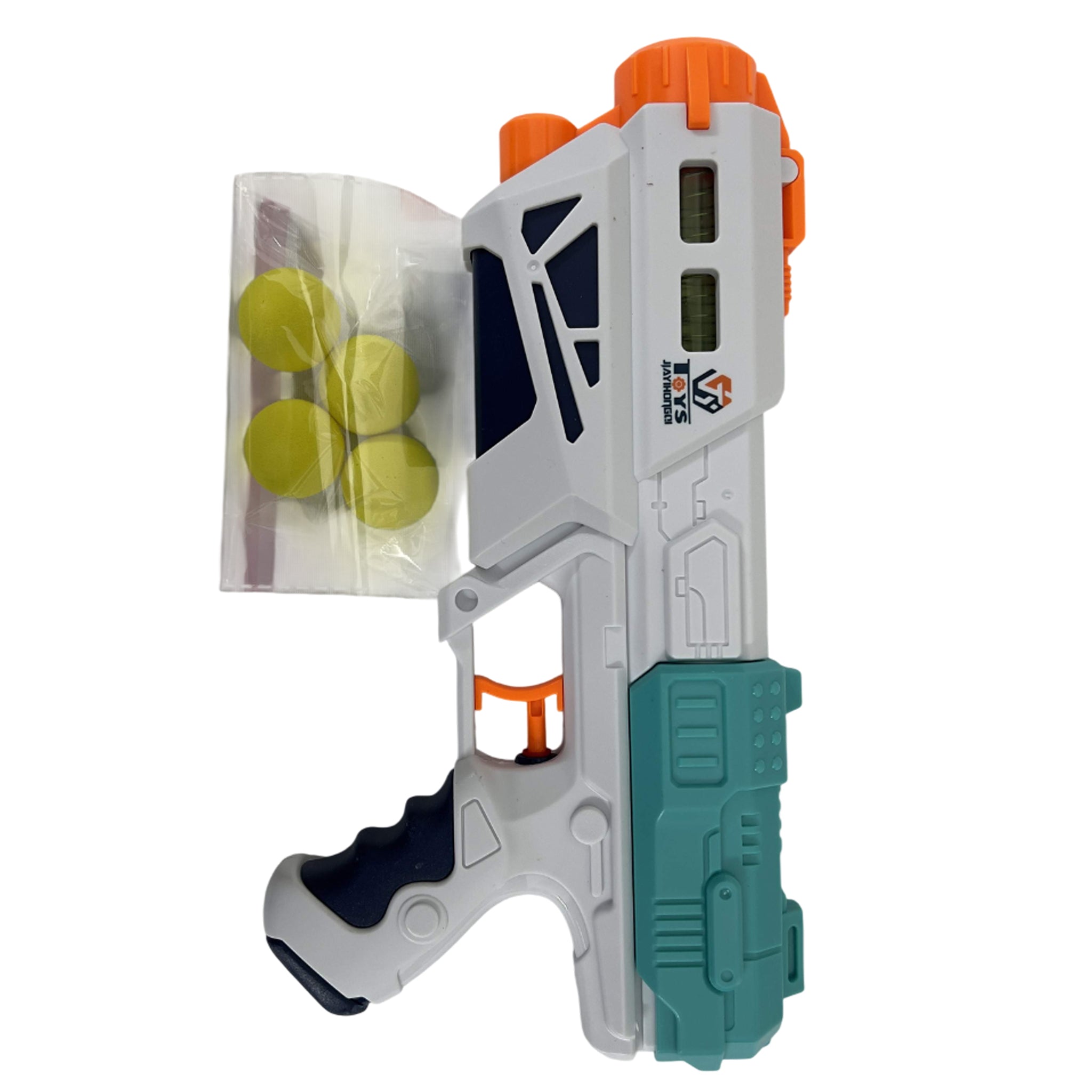 2 in 1 Bowling & Water Shooting Gun with Soft Foam Balls and Bowling Pins