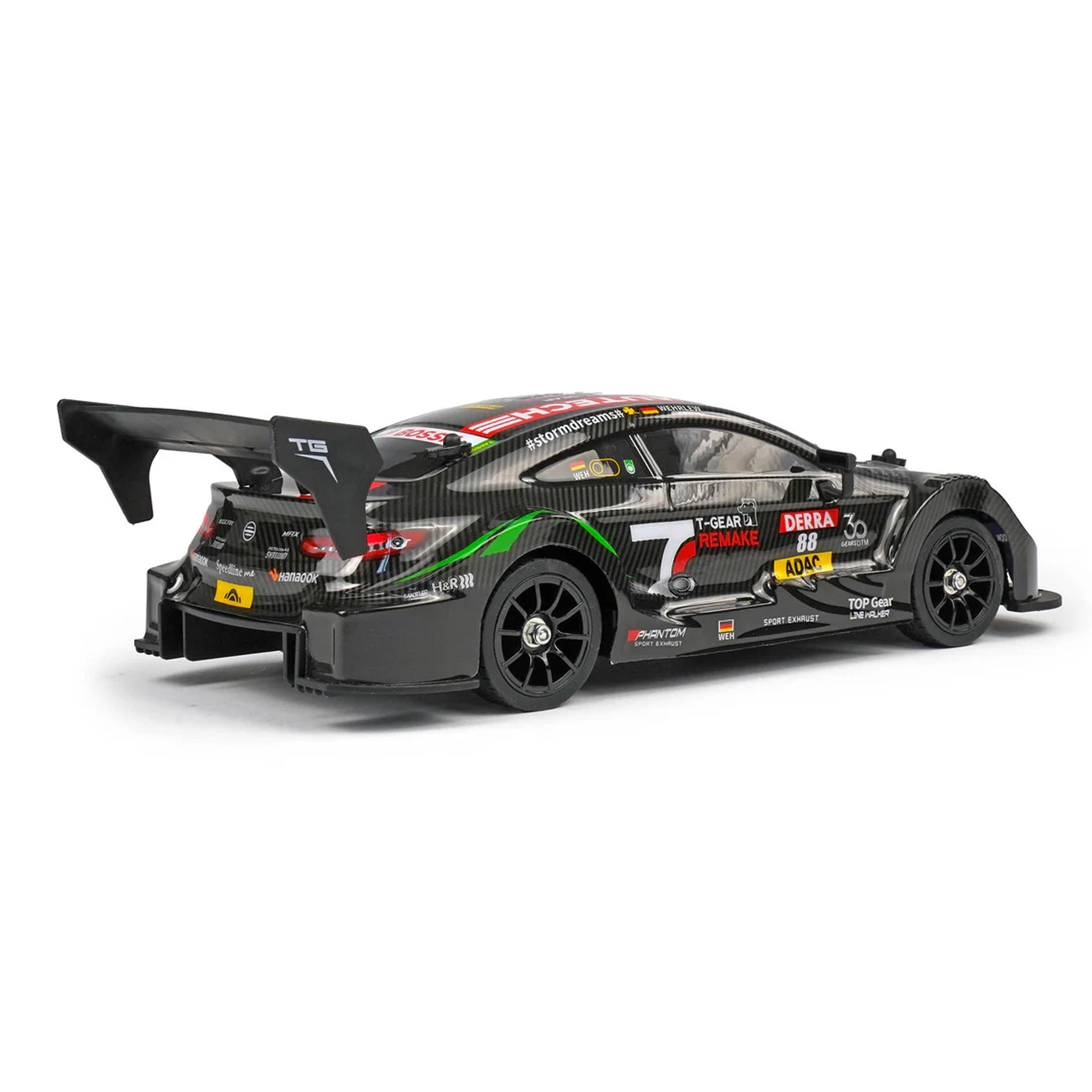 RCG Racing Carbon Benz 1/16 Mini Drift Car - Black