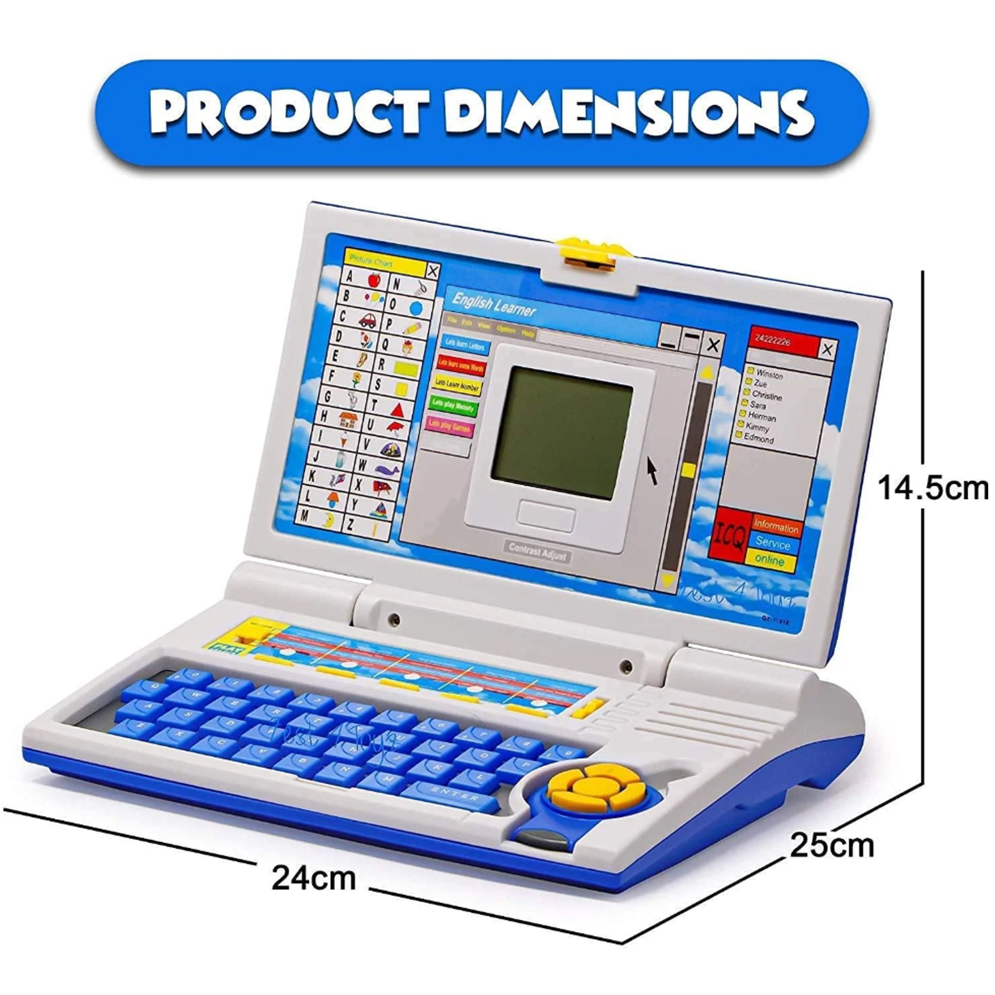 Educational English Educational and Learning Mode Laptop Computer for Kids